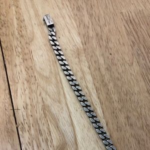 Saint Laurent silver 925 bracelet